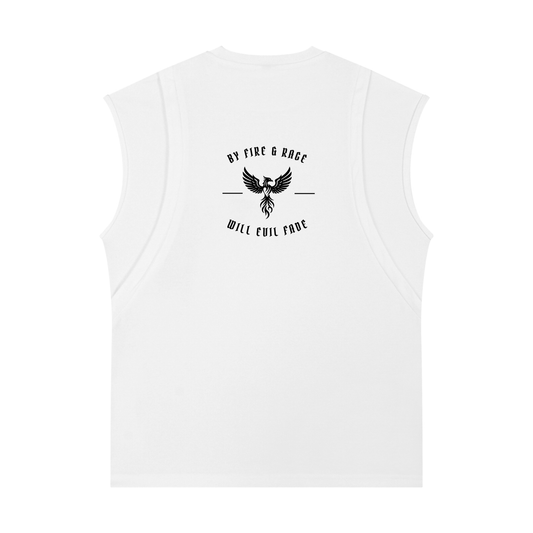 Fire and rage - Muscle T-Shirt