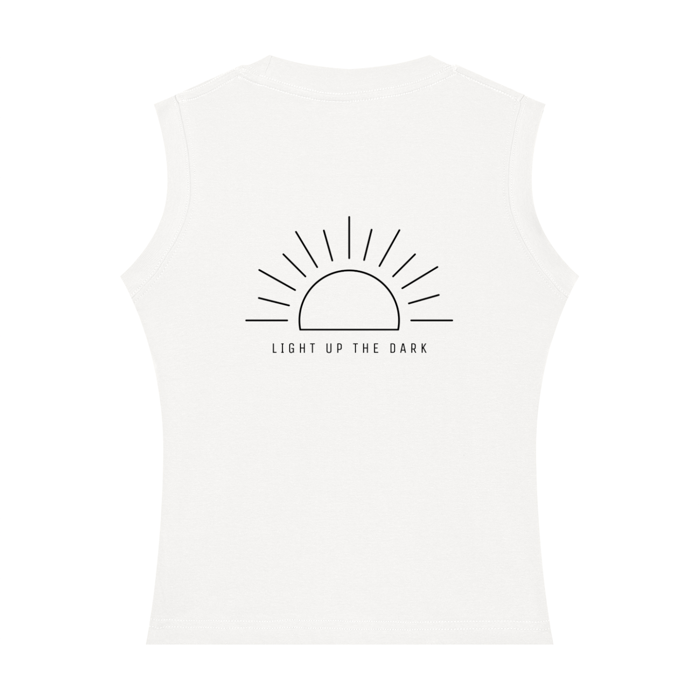 Light up the dark - Women's Crewneck Tank Top