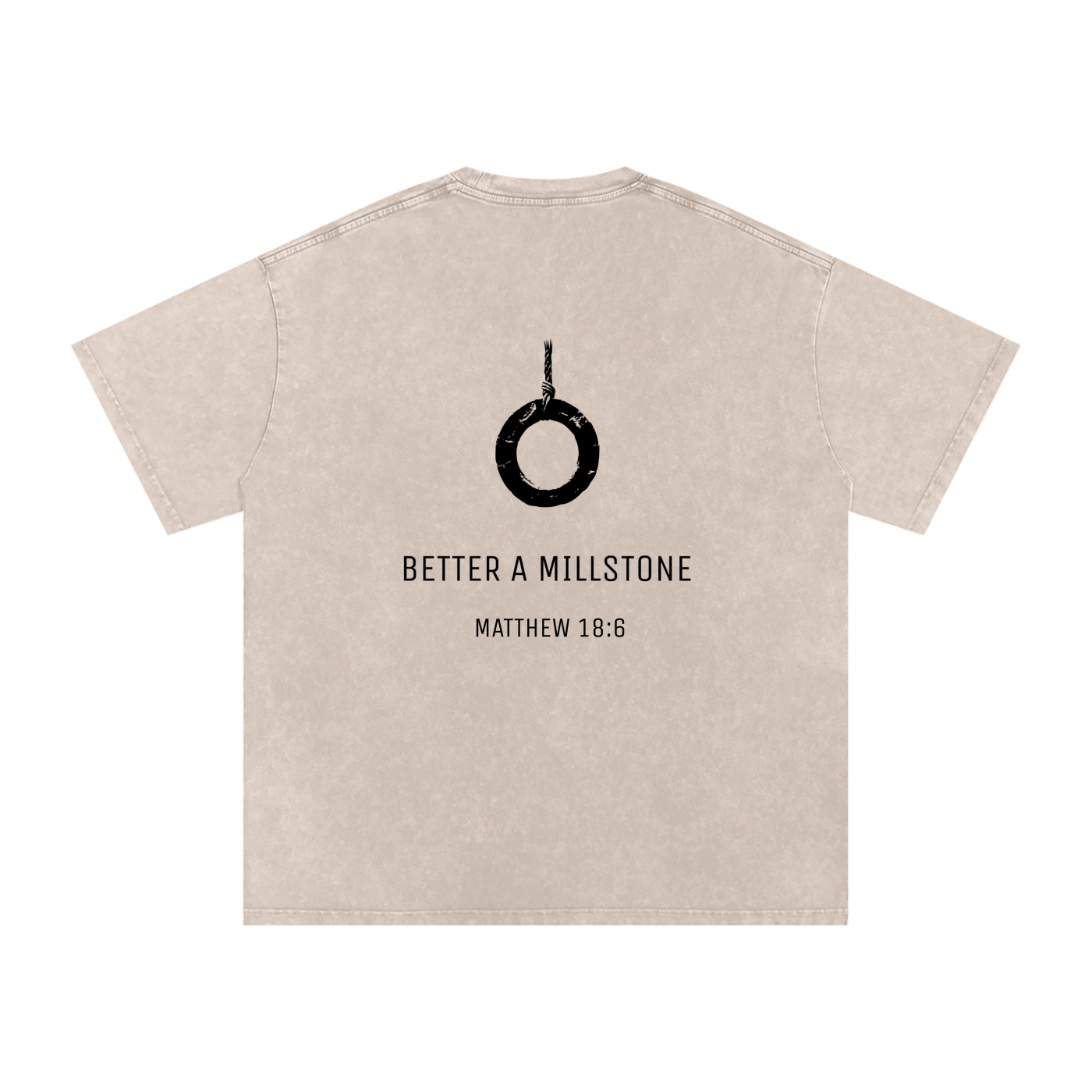 better a Millstone - Snow washed pump cover