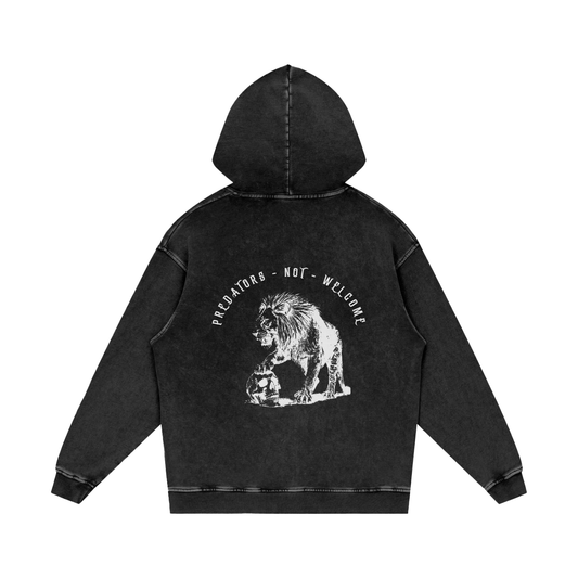 predators not welcome - pull over hoodie