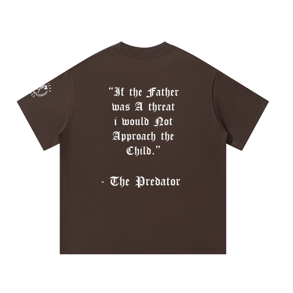 BE A THREAT - HEAVY COTTON TEE