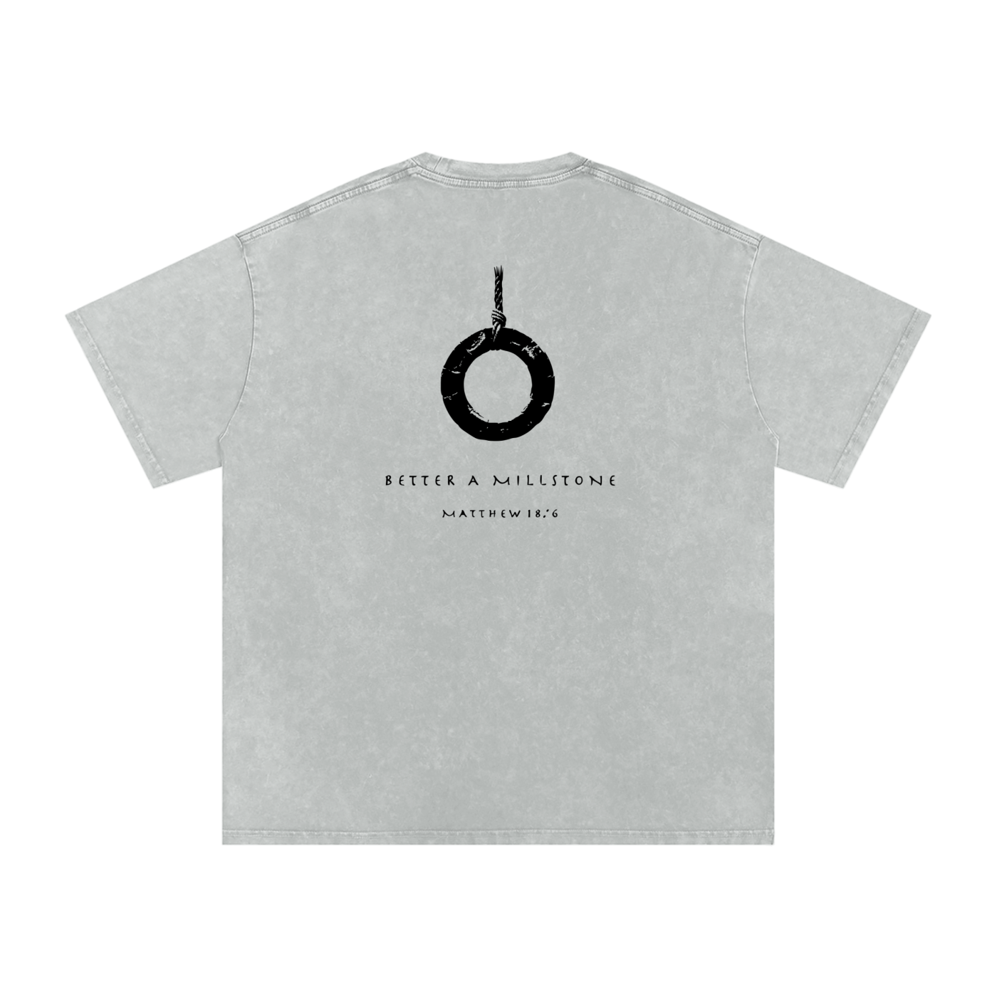 BETTER A MILLSTONE - SNOW WASHED PUMP COVER