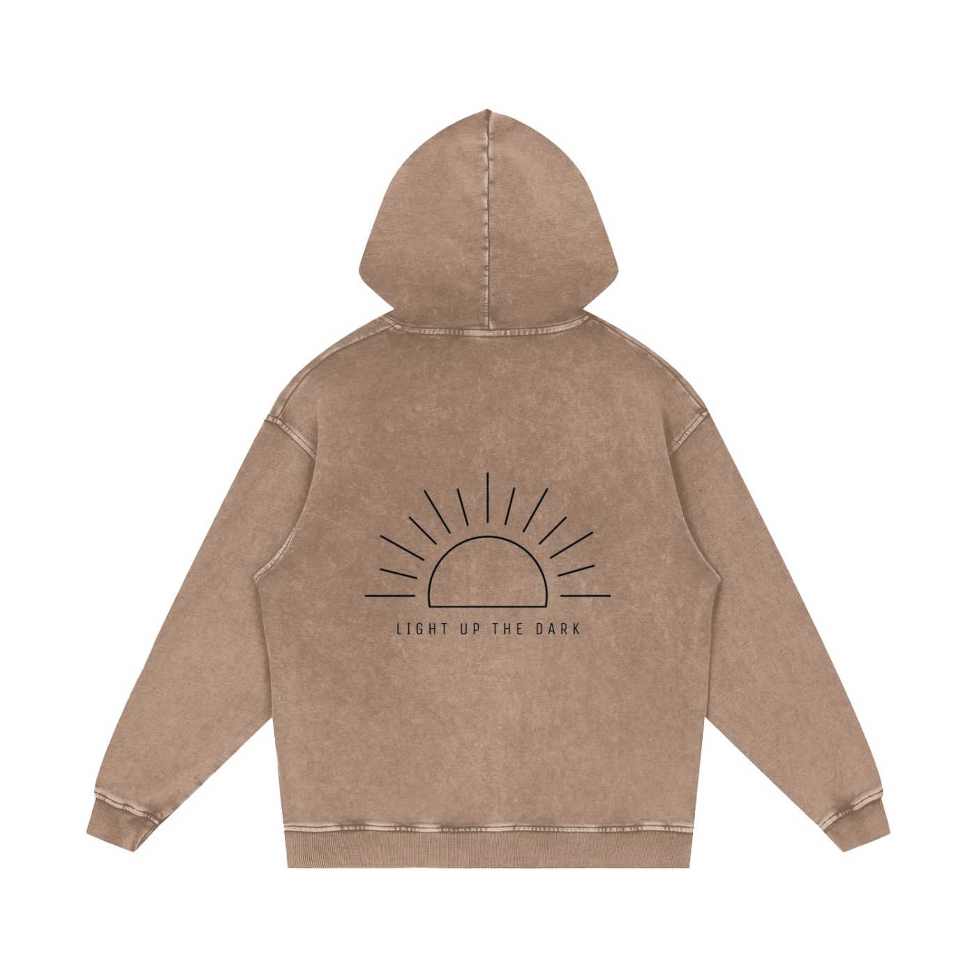 LIGHT UP THE DARK - Pull over hoodie