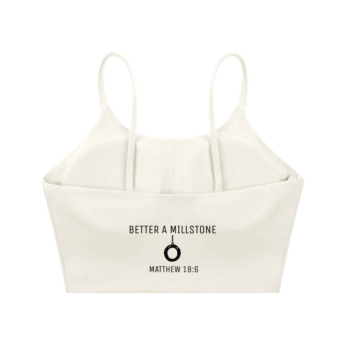 Better a millstone - Yoga Sports Bra