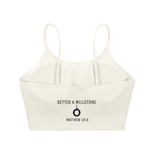 Better a millstone - Yoga Sports Bra