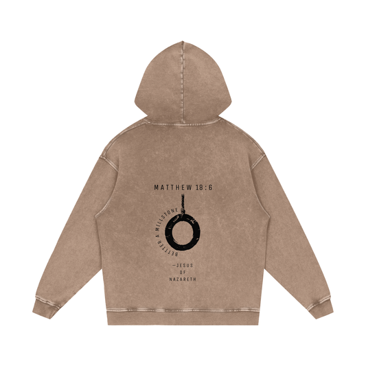 Womens Better a millstone - Pull over hoodie