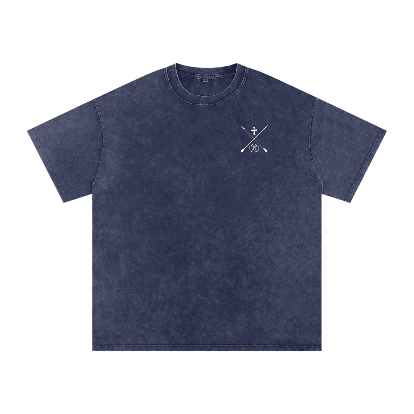Guarding innocence -  SNOW WASHED oversized tee
