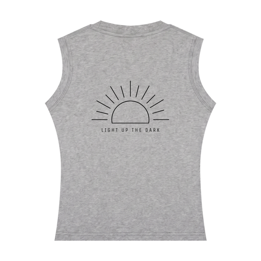 Light up the dark - Women's Crewneck Tank Top