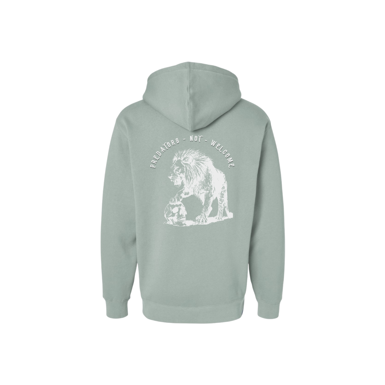 Predators Not Welcome - heavyweight hoodie