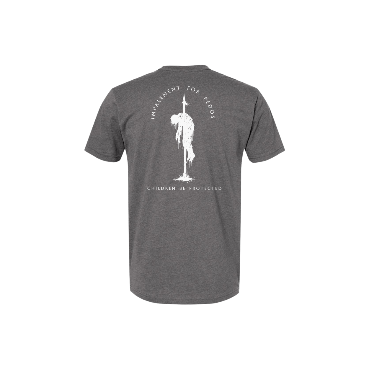 Impalement For Pedos - fitted tee