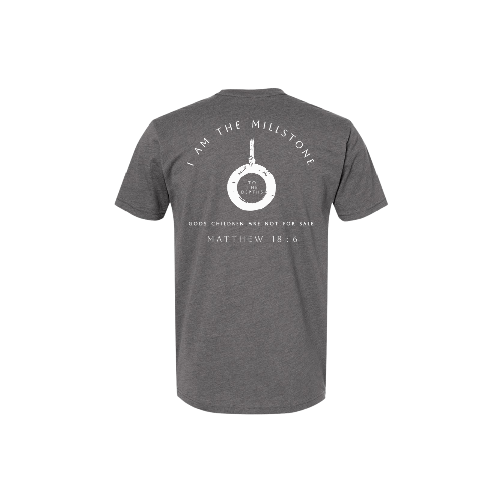 I Am The Millstone - fitted tee