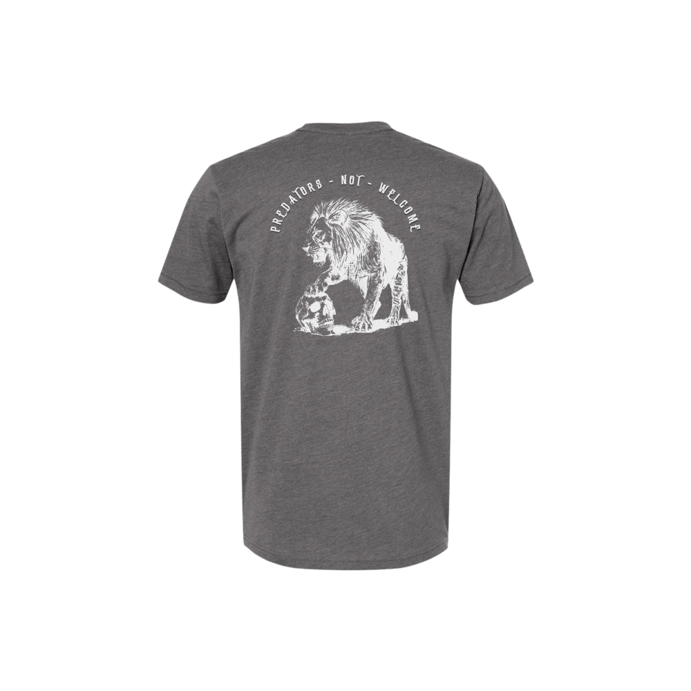 Predators Not Welcome - fitted tee
