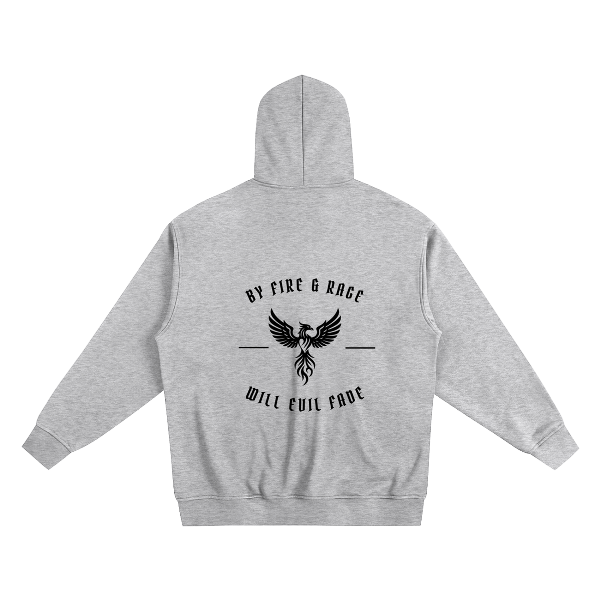 FIRE AND RAGE - ZIP UP HOODIE