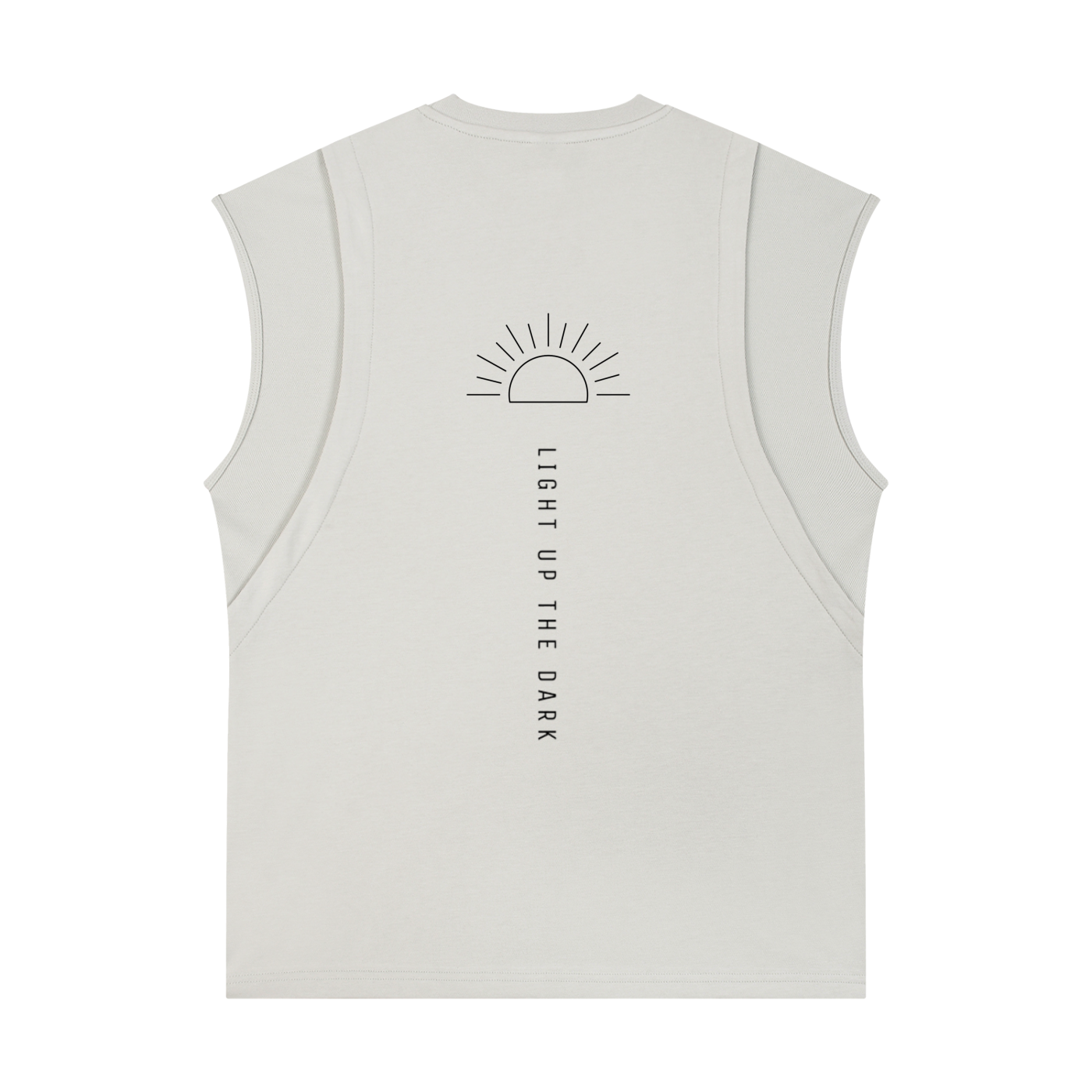Light up the dark - Muscle T-Shirt