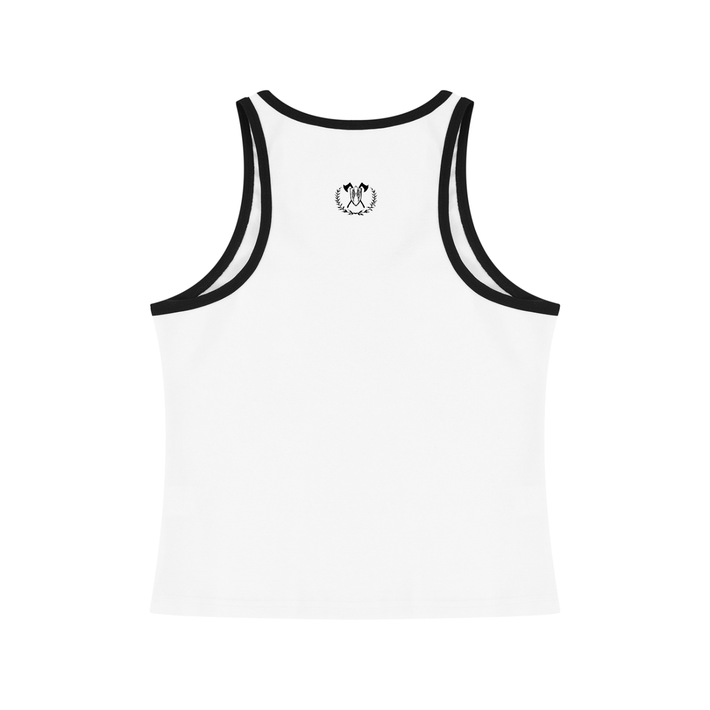 Women's Color Block Cropped Tank Top