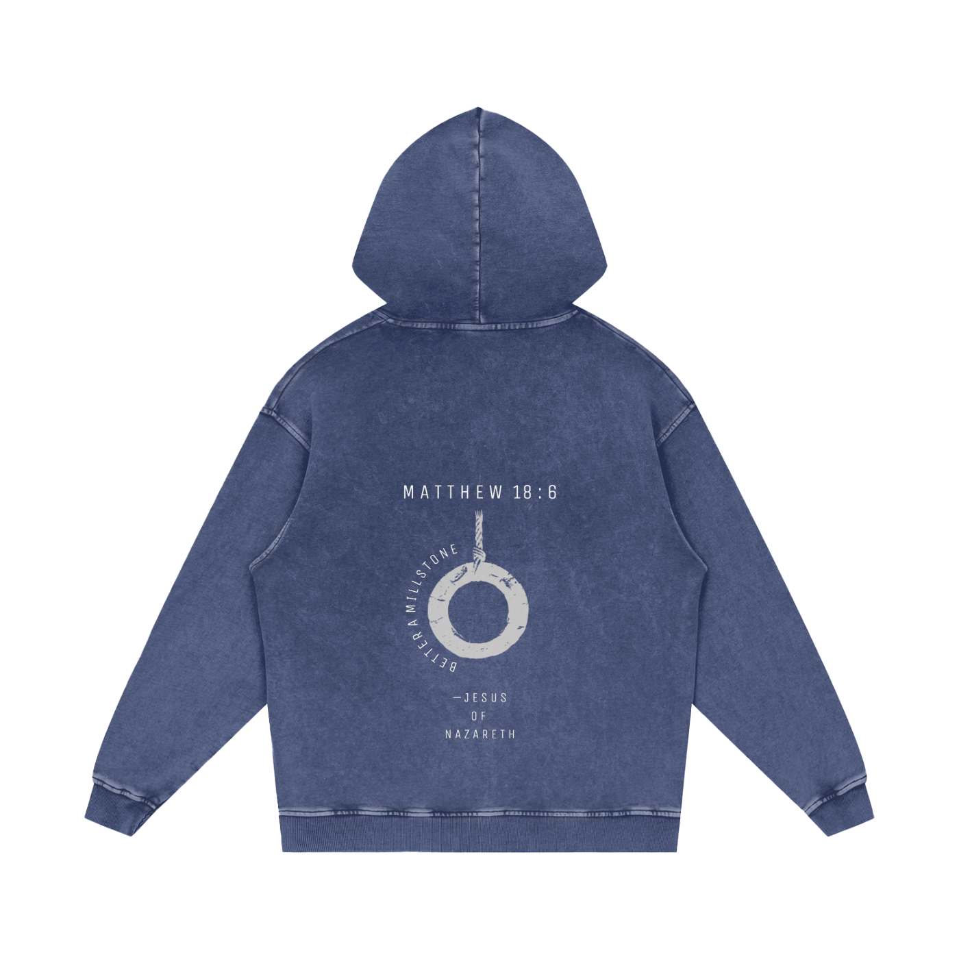 Womens Better a millstone - Pull over hoodie