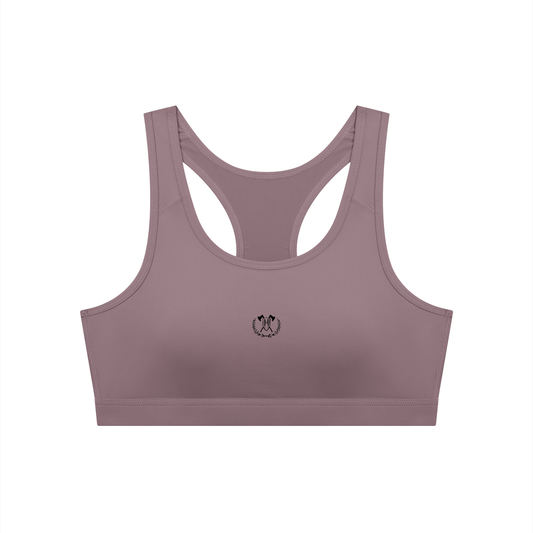 minimalist Cropped Sports Bra