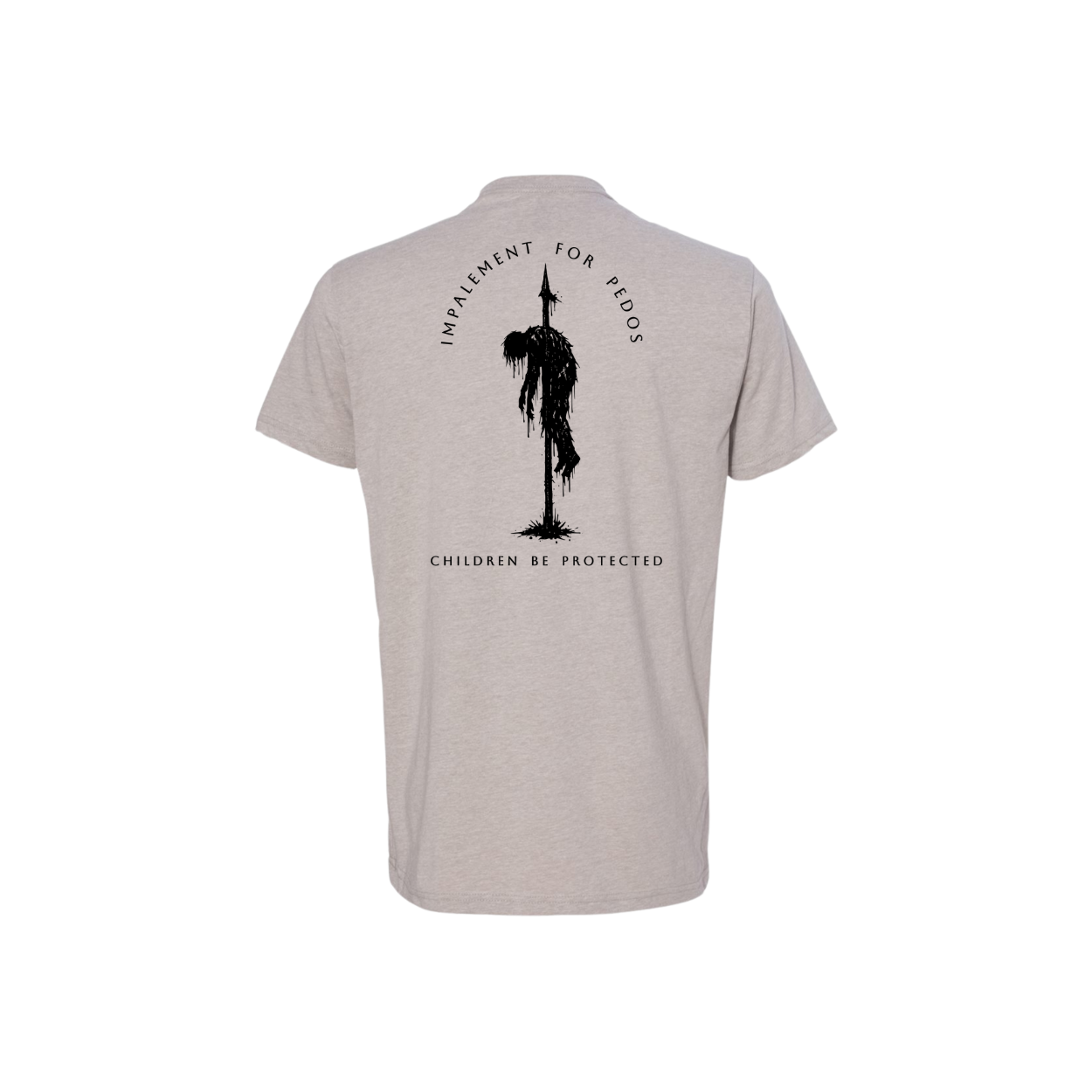 Impalement For Pedos - fitted tee