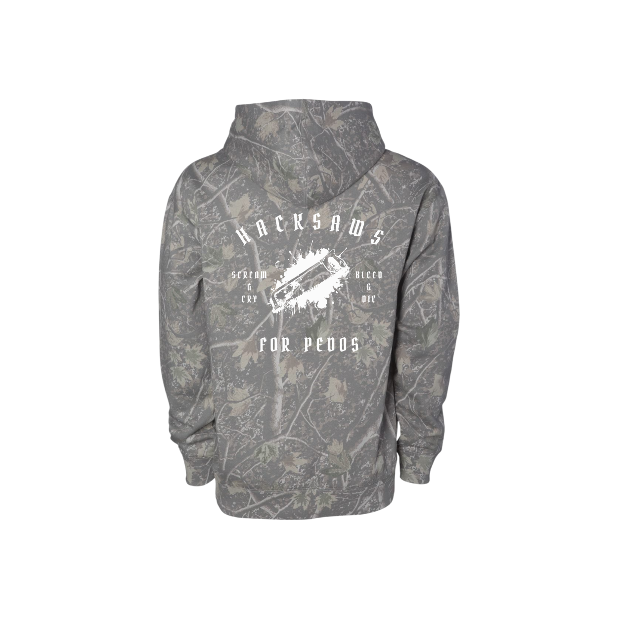 Hacksaws for Pedos - heavyweight hoodie