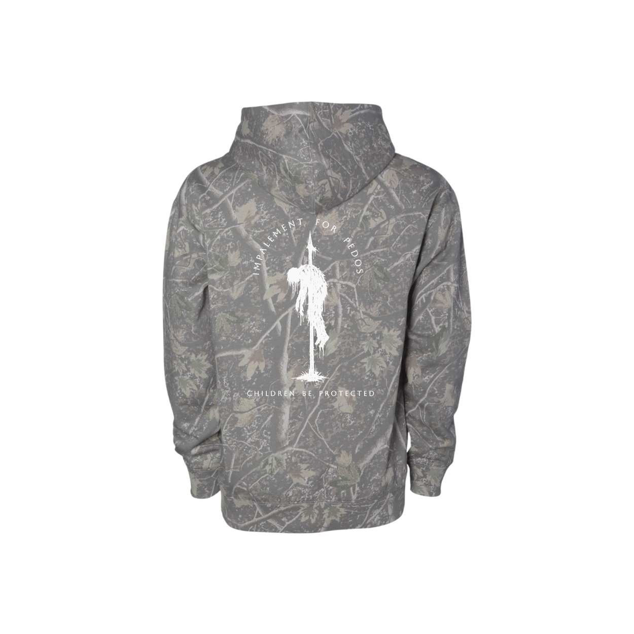 Impalement for Pedos -heavyweight hoodie