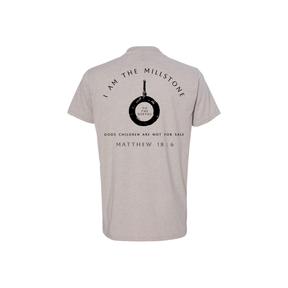 I Am The Millstone - fitted tee