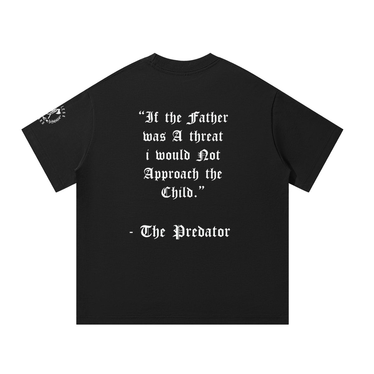 BE A THREAT - HEAVY COTTON TEE