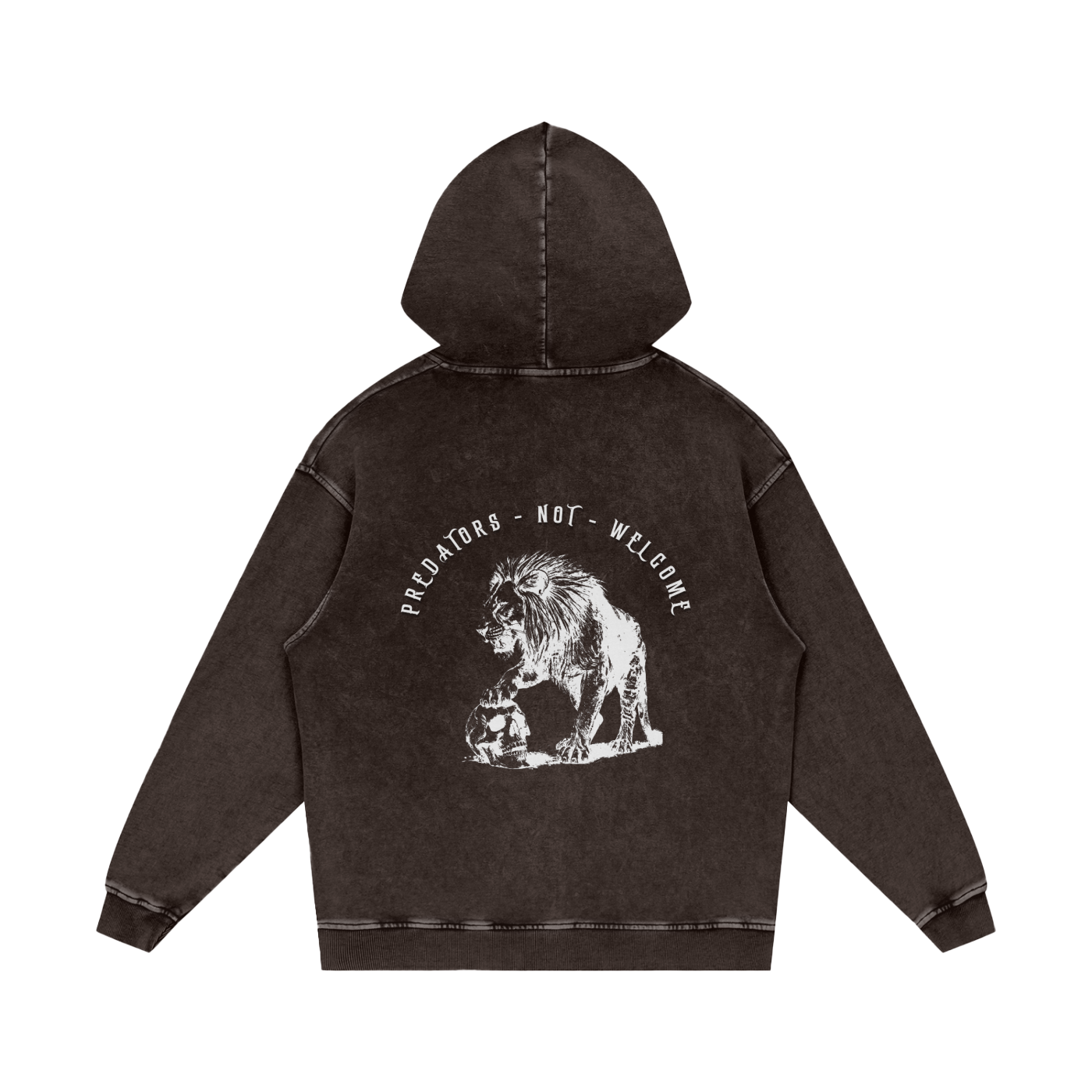 predators not welcome - pull over hoodie