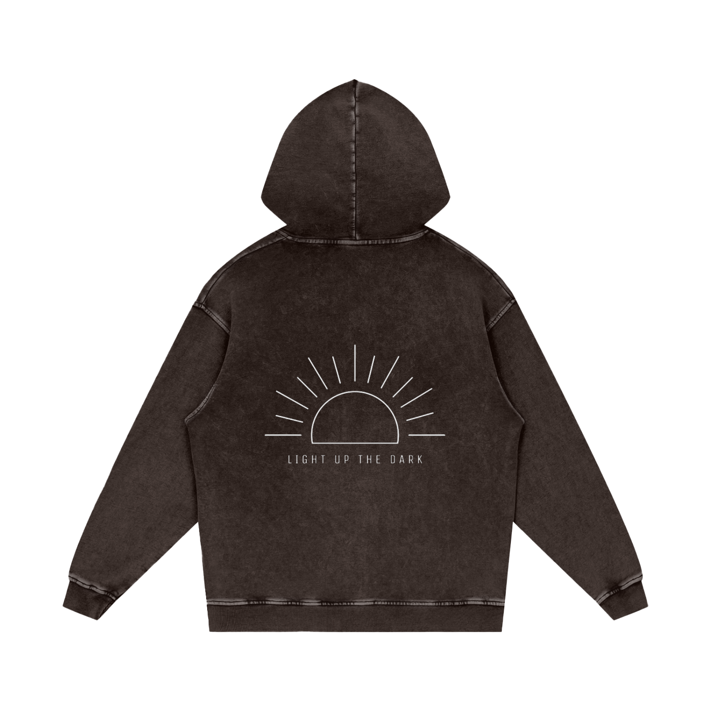 LIGHT UP THE DARK - Pull over hoodie