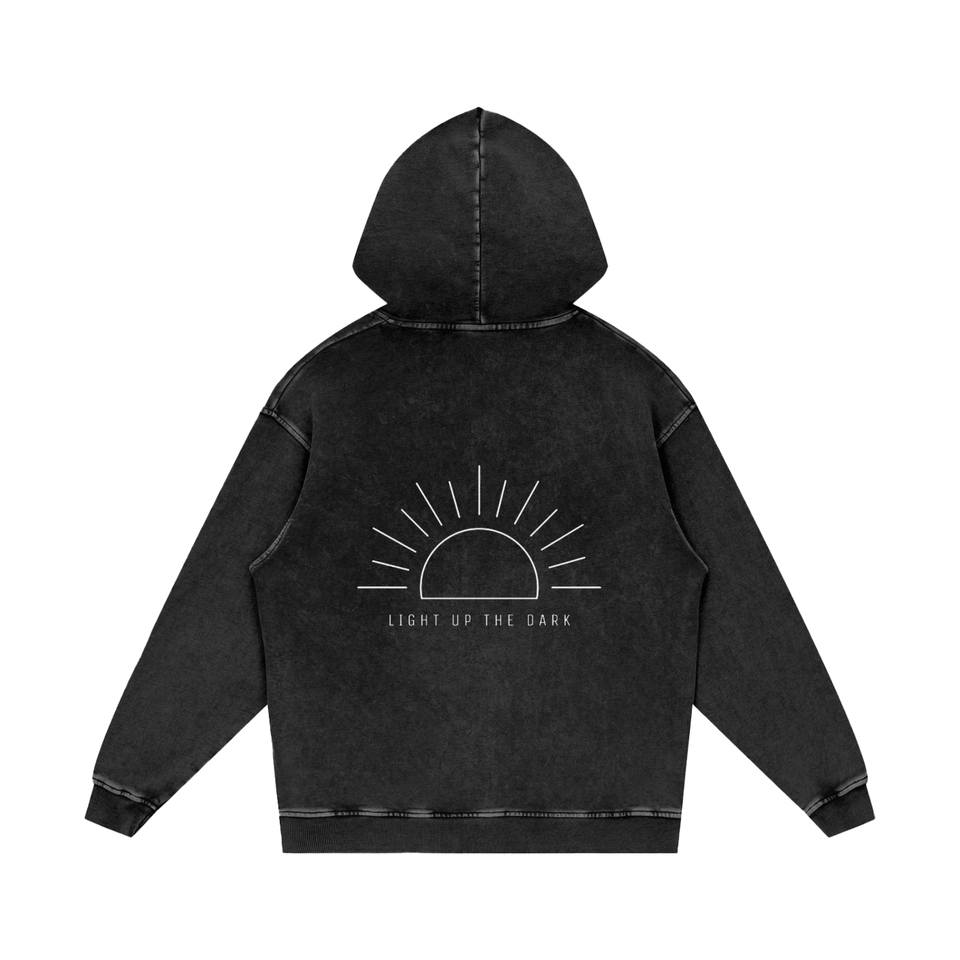 LIGHT UP THE DARK - Pull over hoodie