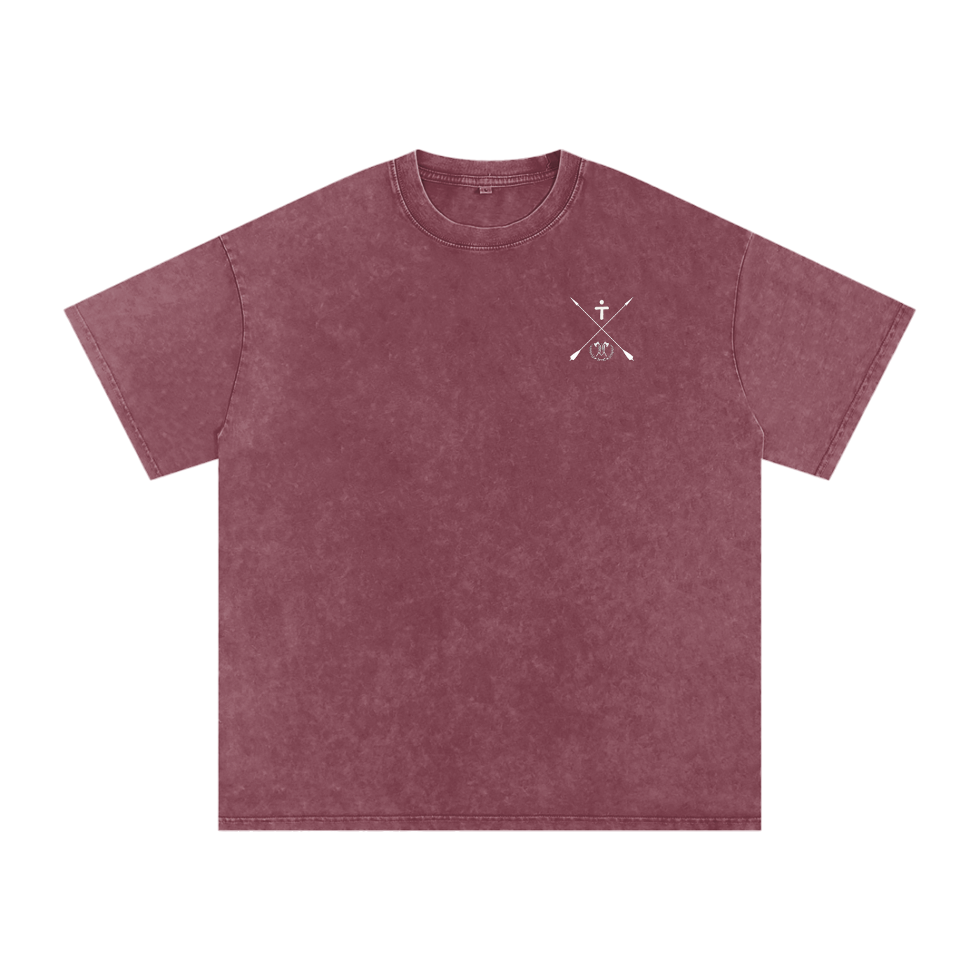 Guarding innocence -  SNOW WASHED oversized tee