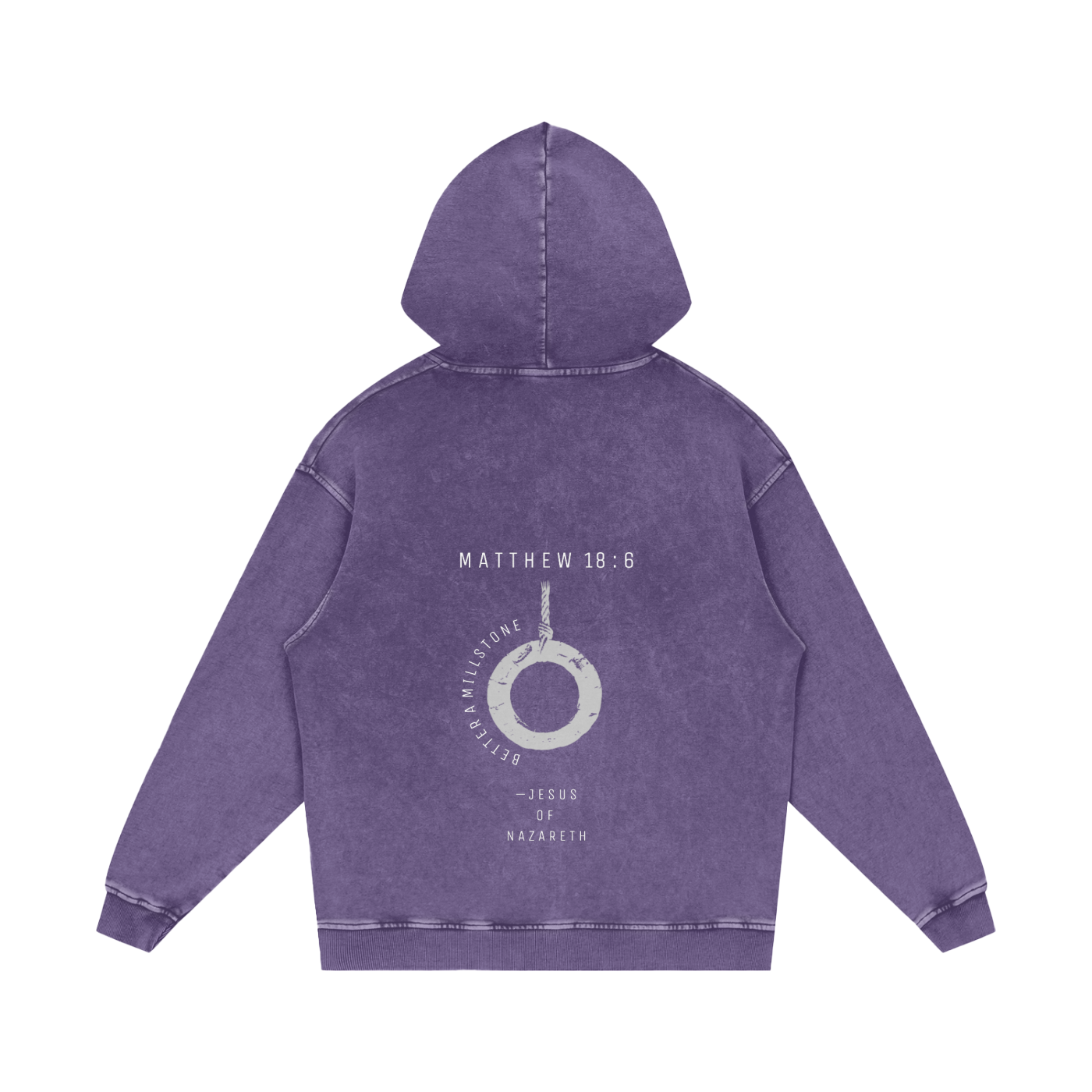 Womens Better a millstone - Pull over hoodie