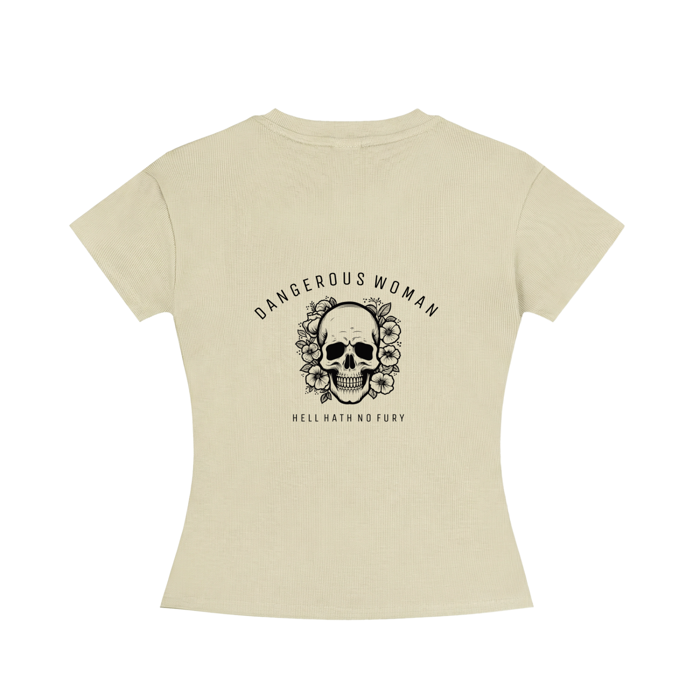 Dangerous woman Slim Fit Crewneck T-Shirt