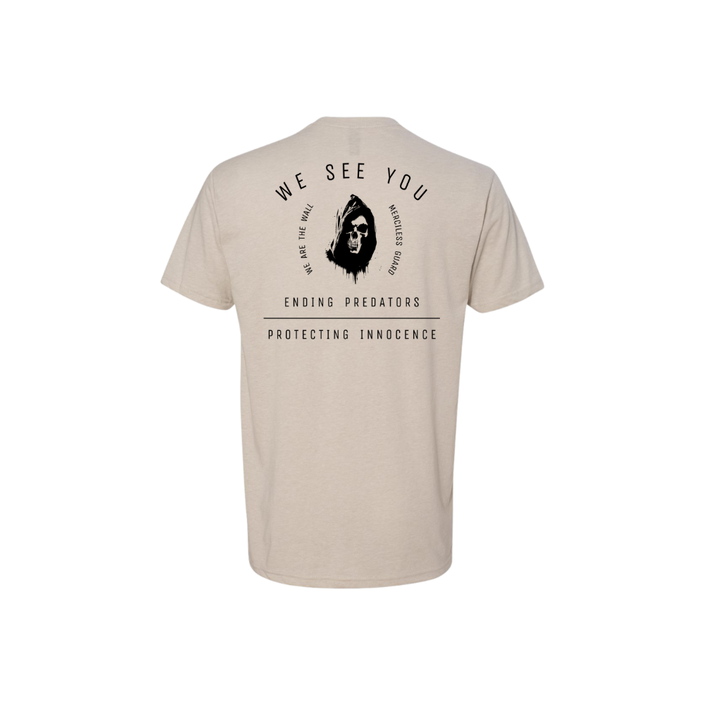 We See You - fitted tee