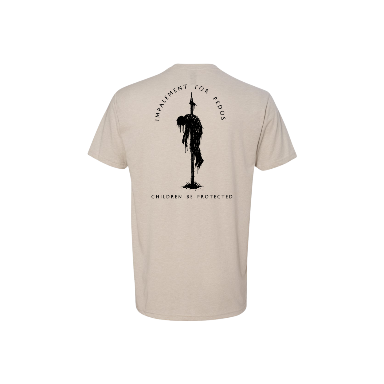 Impalement For Pedos - fitted tee