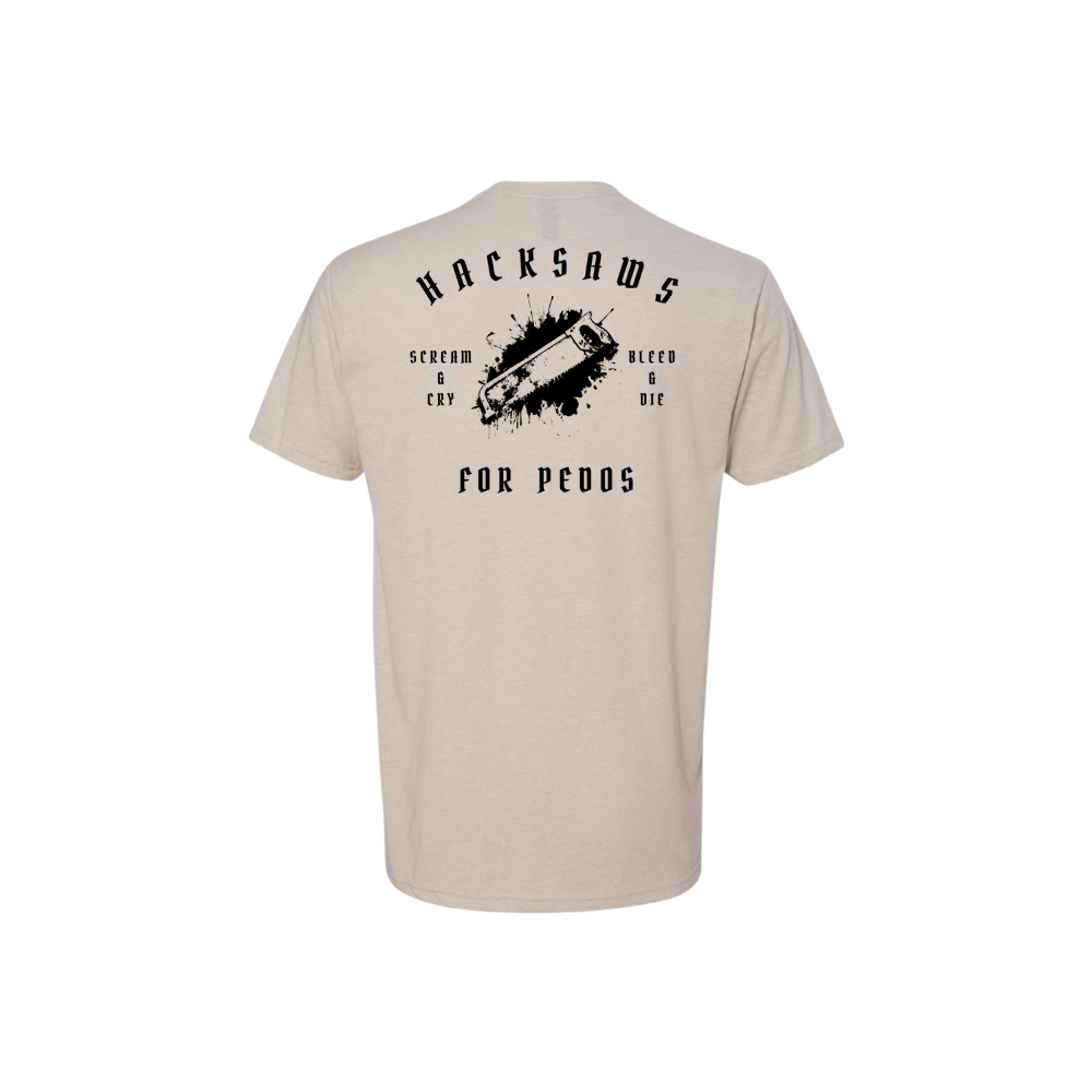 Hacksaws for pedos - fitted tee