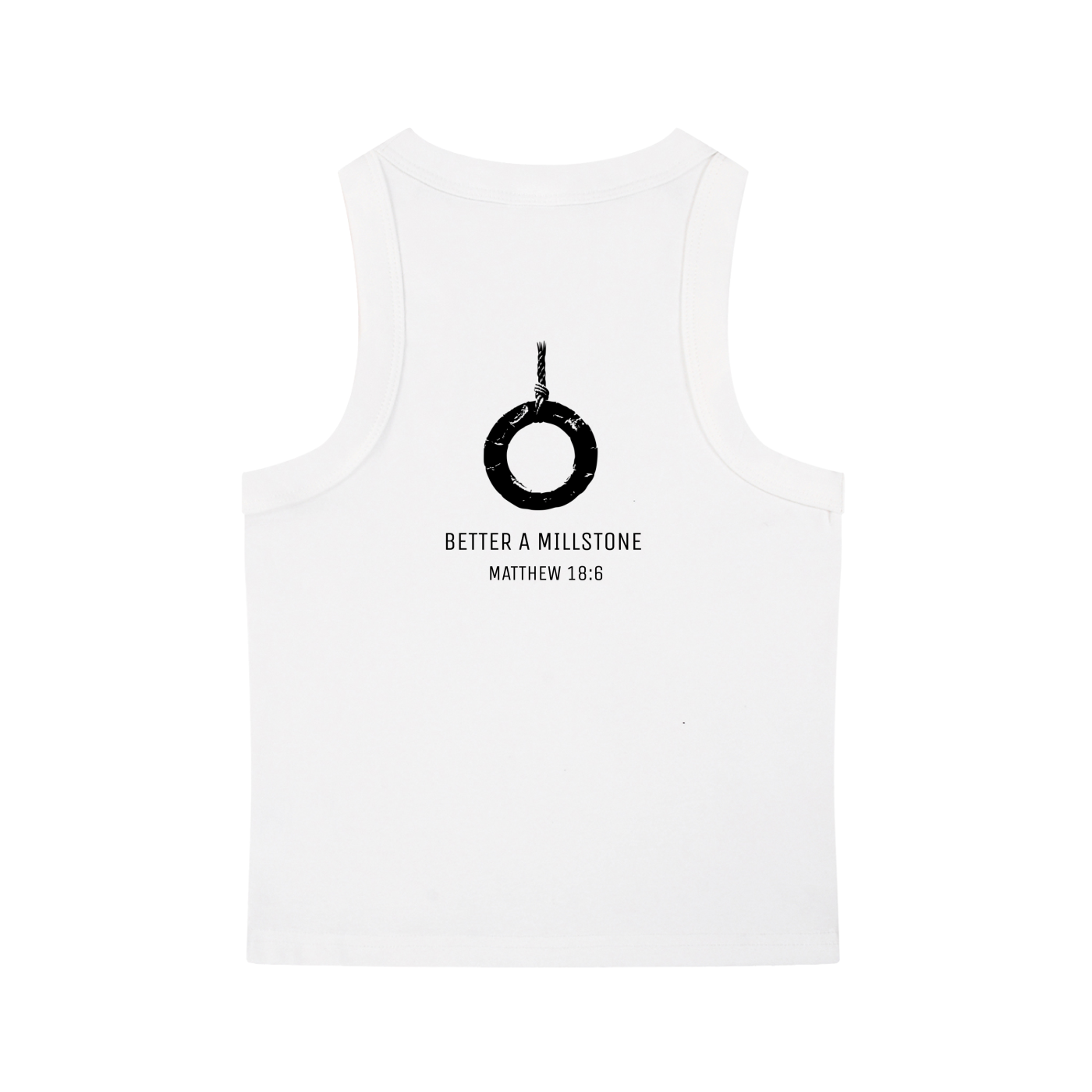 better a millstone - women's tank
