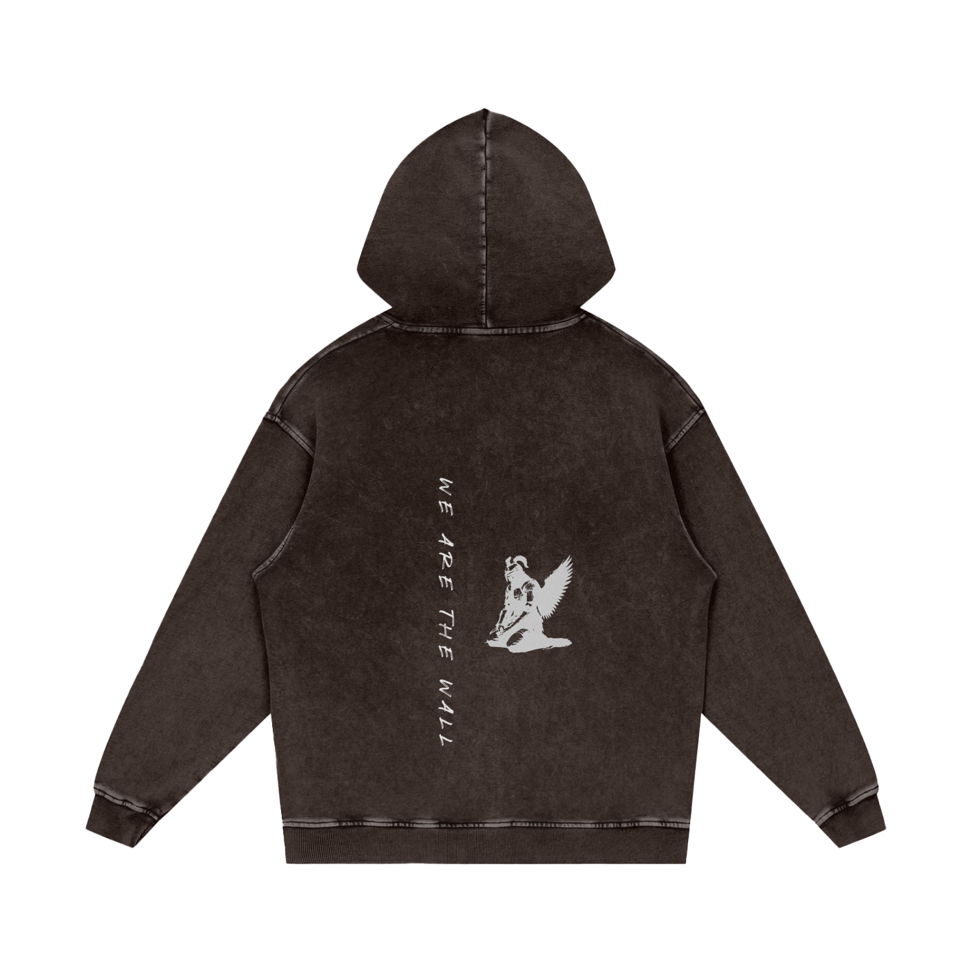 we are the wall - pull over hoodie