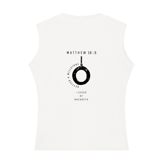 Better a millstone - Women's Crewneck Tank Top