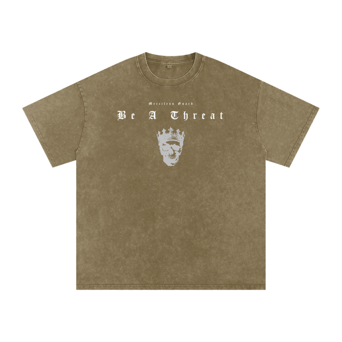 BE A THREAT - SNOW WASHED PUMP COVER