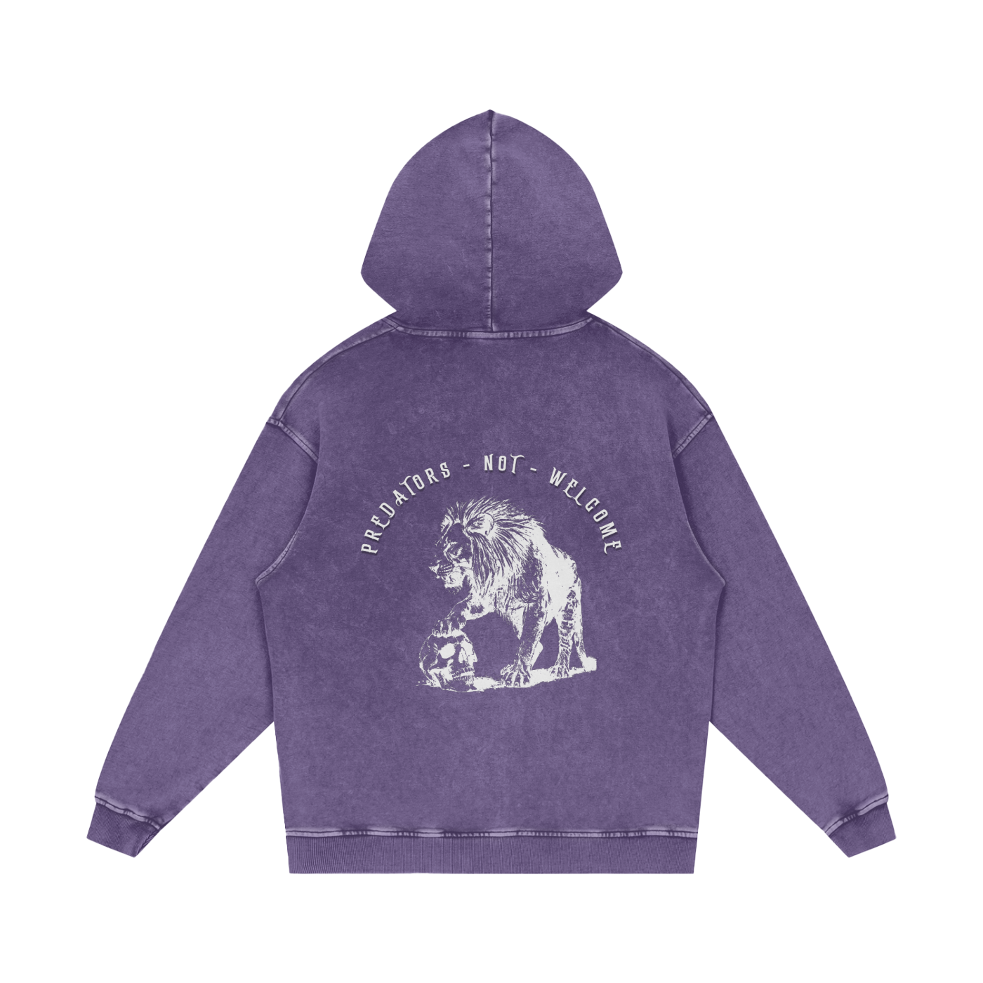 predators not welcome - pull over hoodie