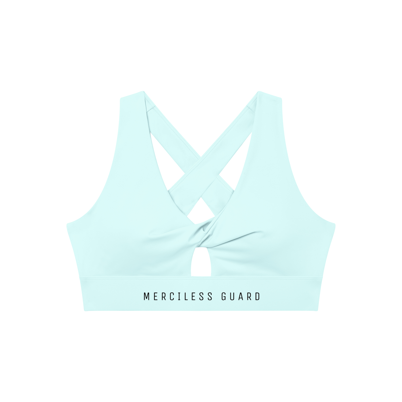 Women's Twist Front V-Neck Sports Bra