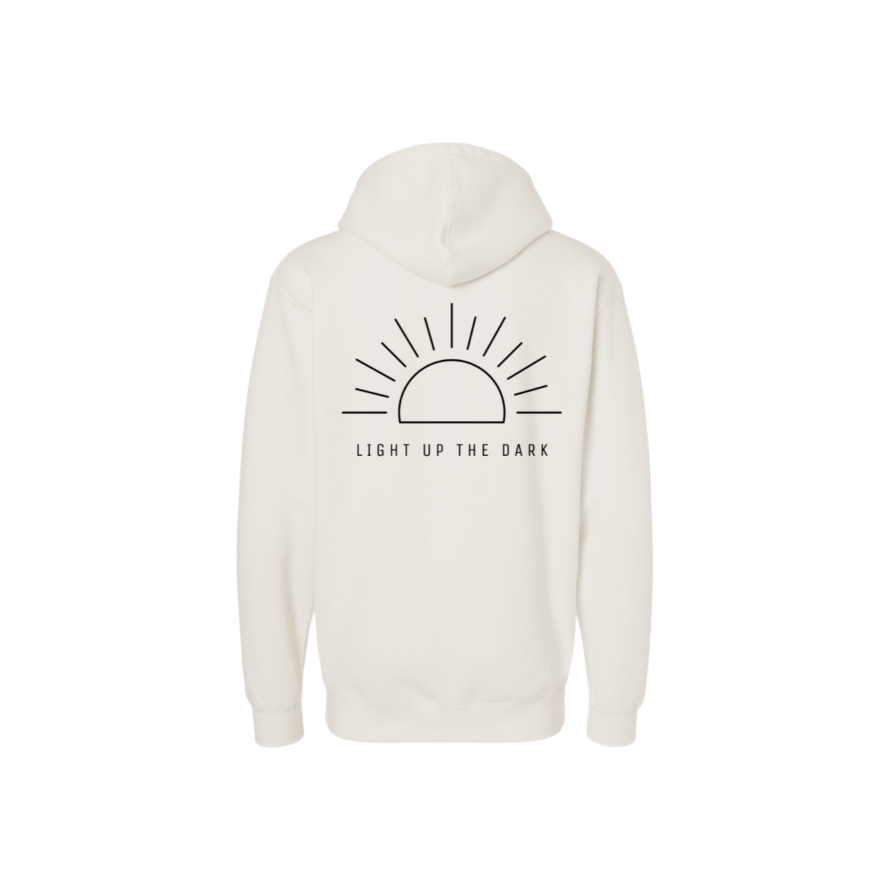 Light Up The Dark - heavyweight hoodie