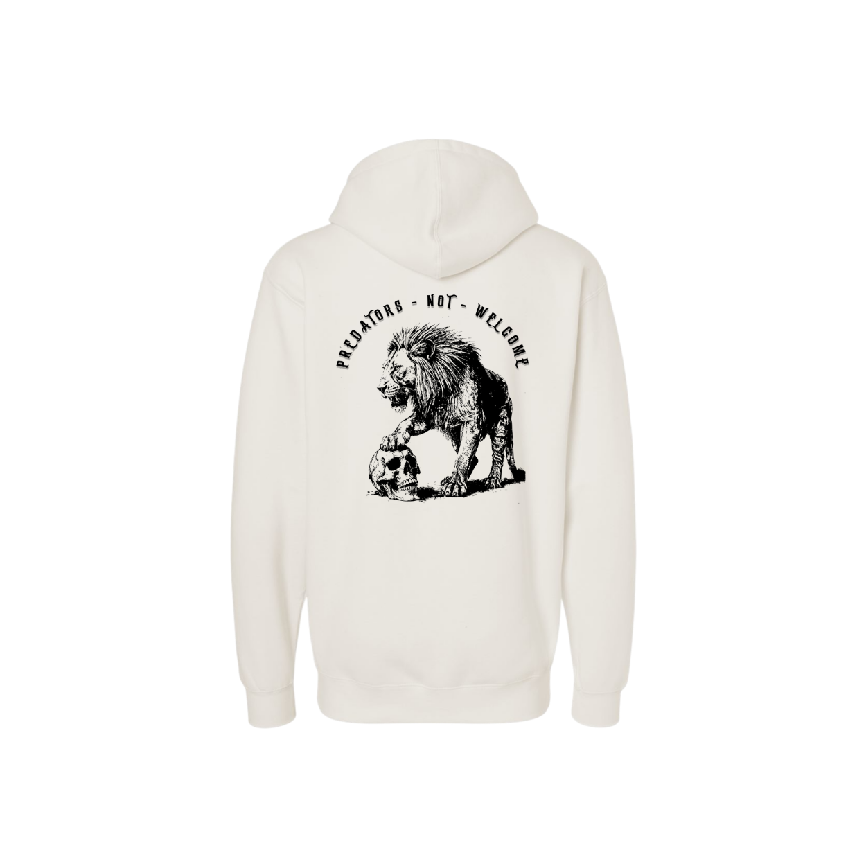Predators Not Welcome - heavyweight hoodie