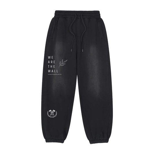 we are the wall - Womens fleece joggers