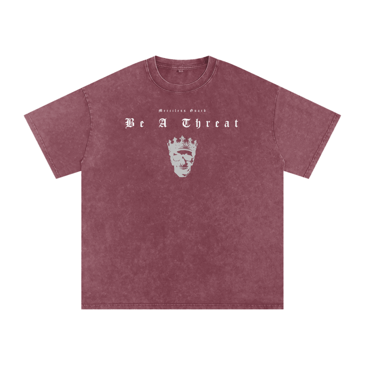 BE A THREAT - SNOW WASHED PUMP COVER