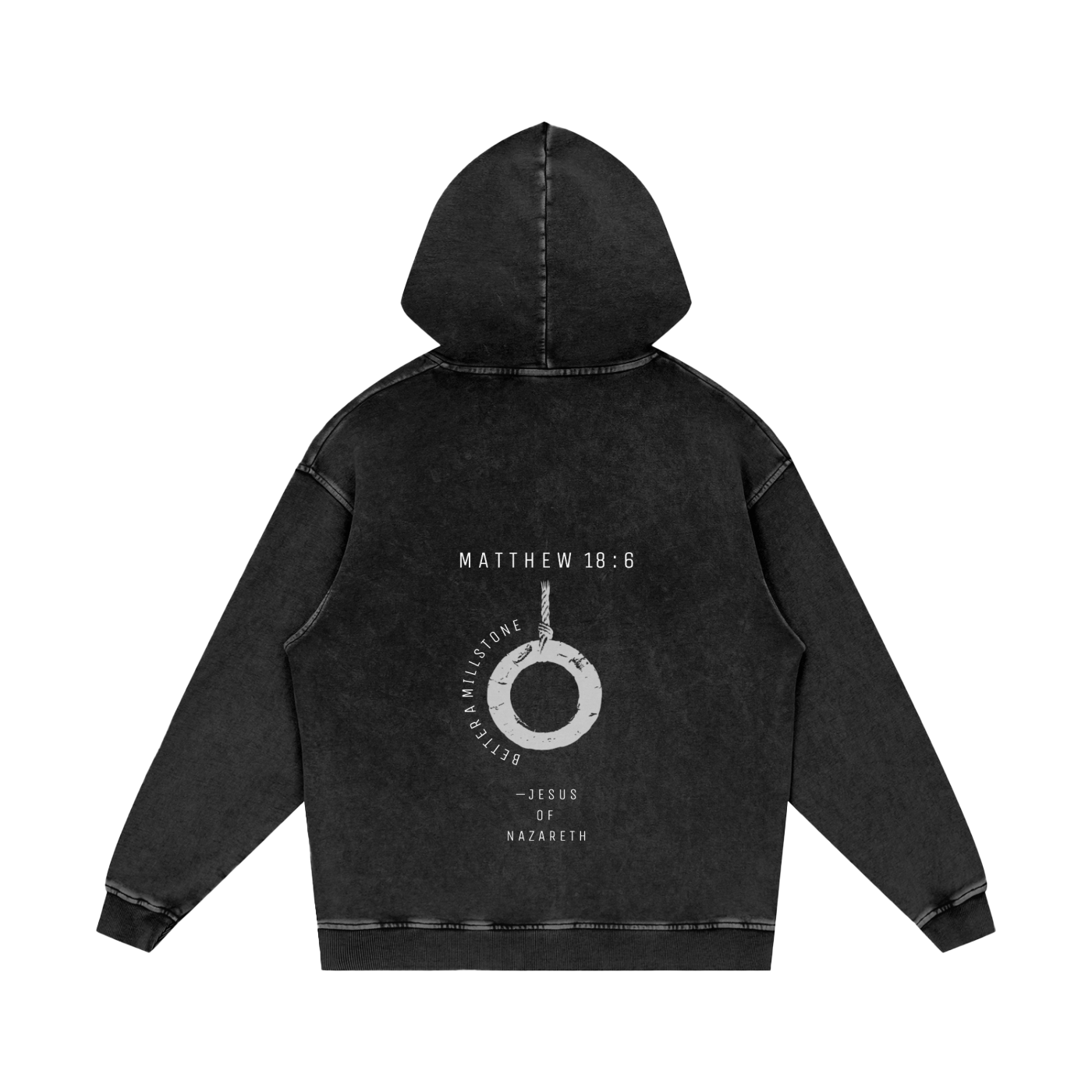 Womens Better a millstone - Pull over hoodie