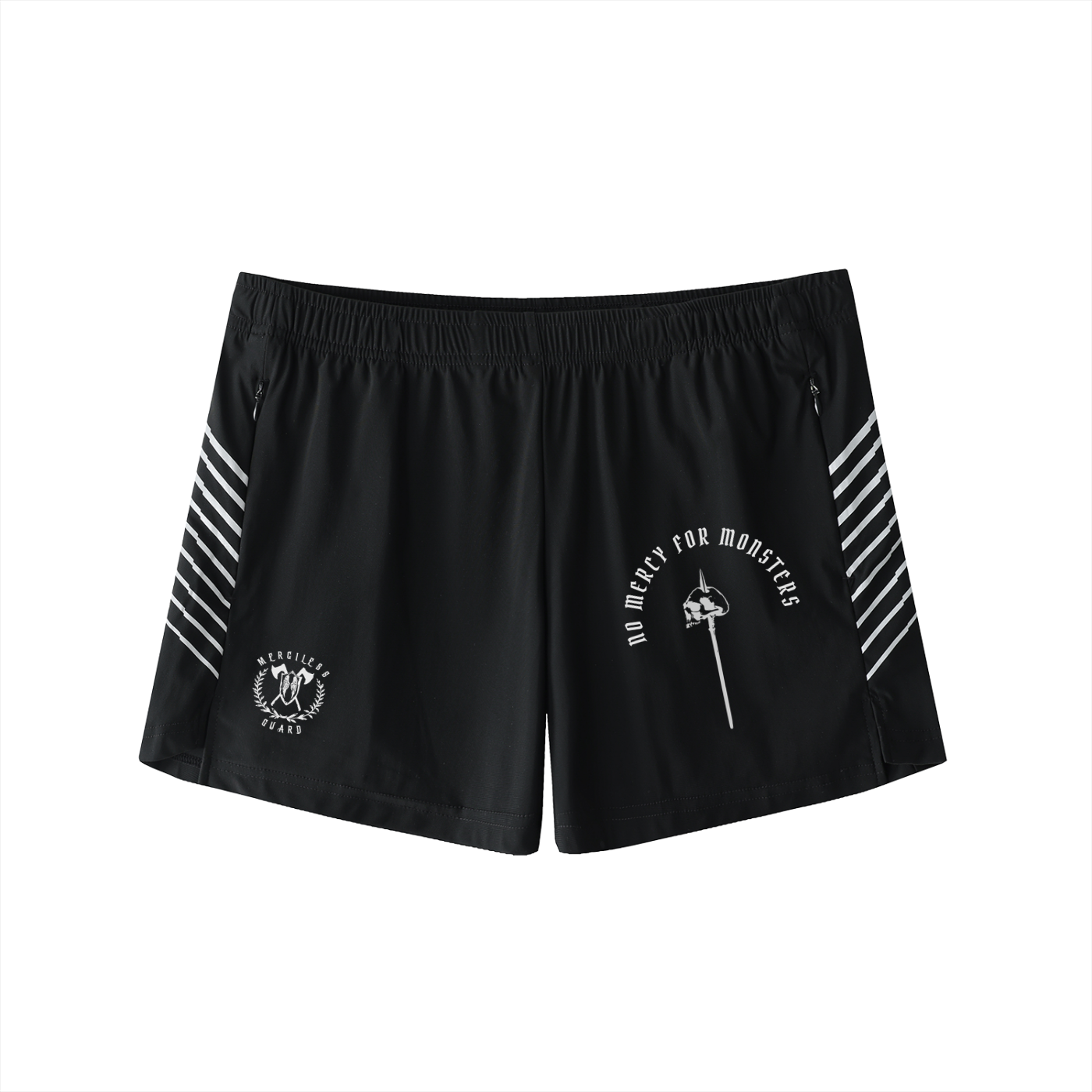 NO MERCY - TRACK SHORTS