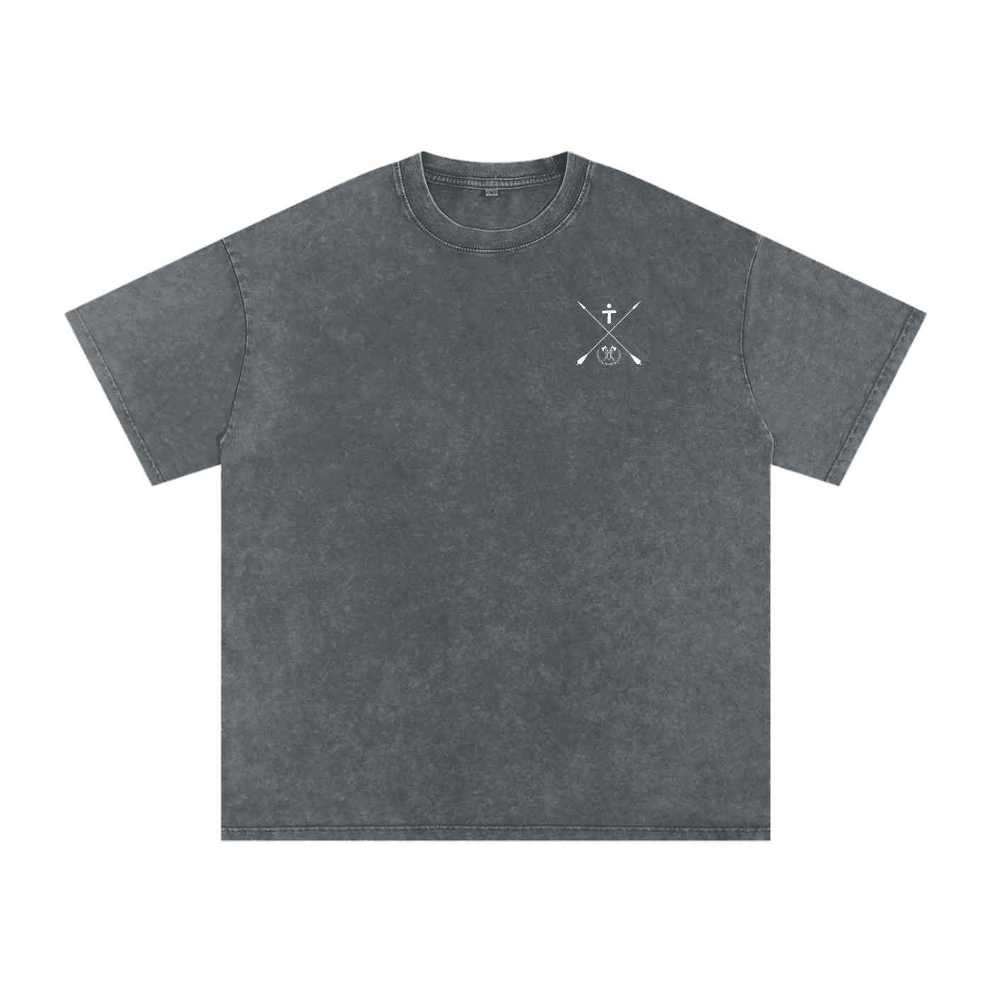 Guarding innocence wings - Women's SNOW WASHED oversized tee