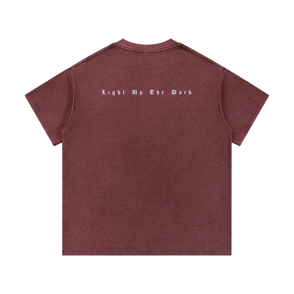 LIGHT UP THE DARK - WAFFLE KNIT TEE