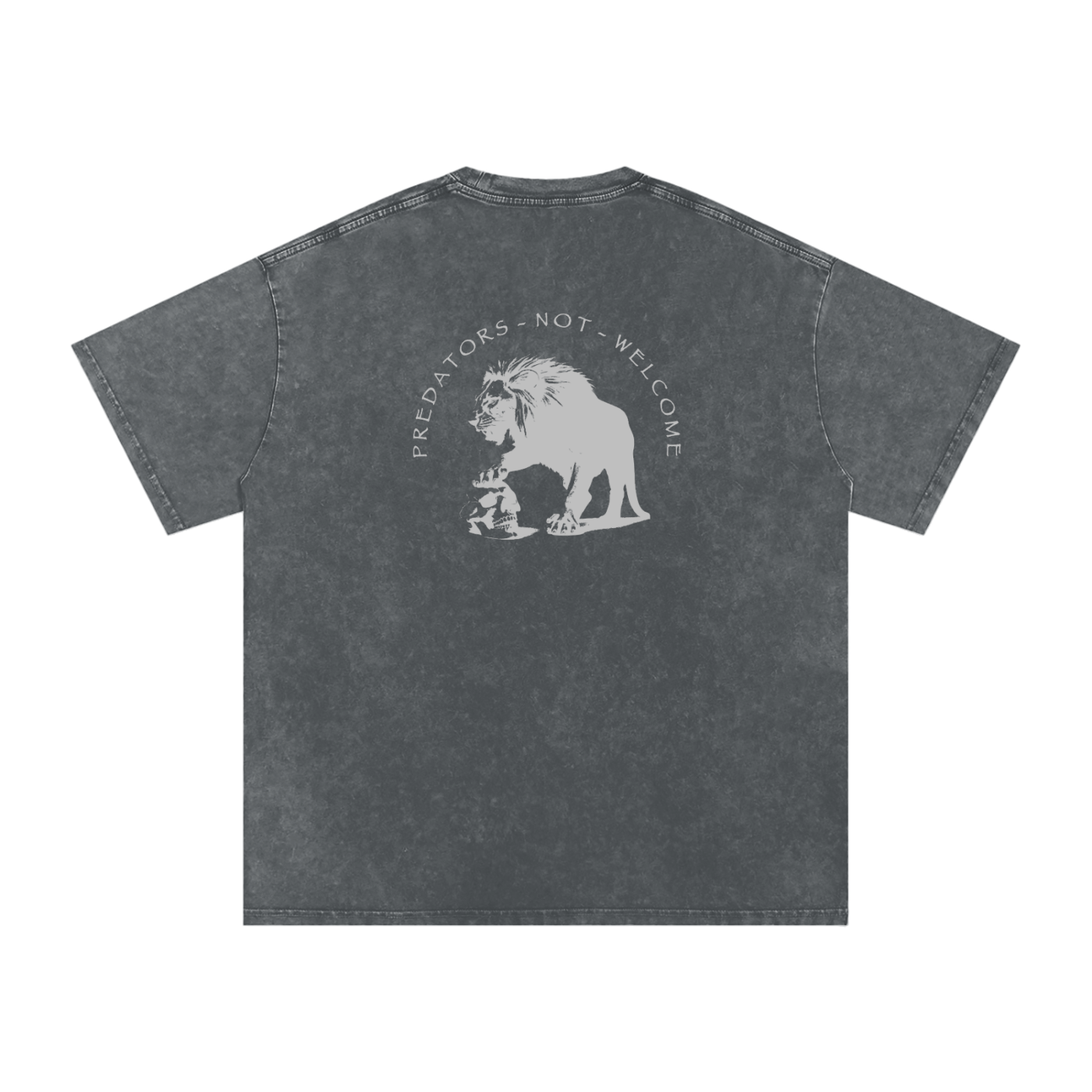 PREDATORS NOT WELCOME - SNOW WASHED PUMP COVER